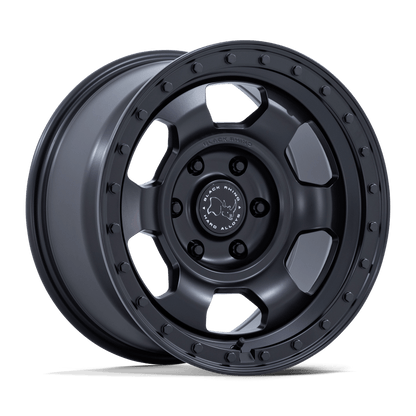 BLACK RHINO HARD ALLOYS BR029 TROOPER 17X8.5 25 5X114.3 MATTE BLACK