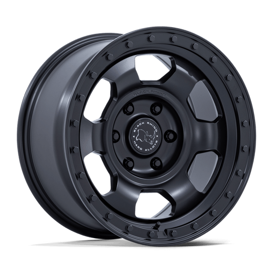 BLACK RHINO HARD ALLOYS BR029 TROOPER 17X8.5 25 5X114.3 MATTE BLACK