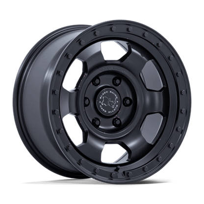BLACK RHINO HARD ALLOYS BR029 TROOPER 17X8.5 25 5X114.3 MATTE BLACK