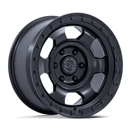 BLACK RHINO HARD ALLOYS BR029 TROOPER 17X8.5 -10 6X139.7 MATTE BLACK