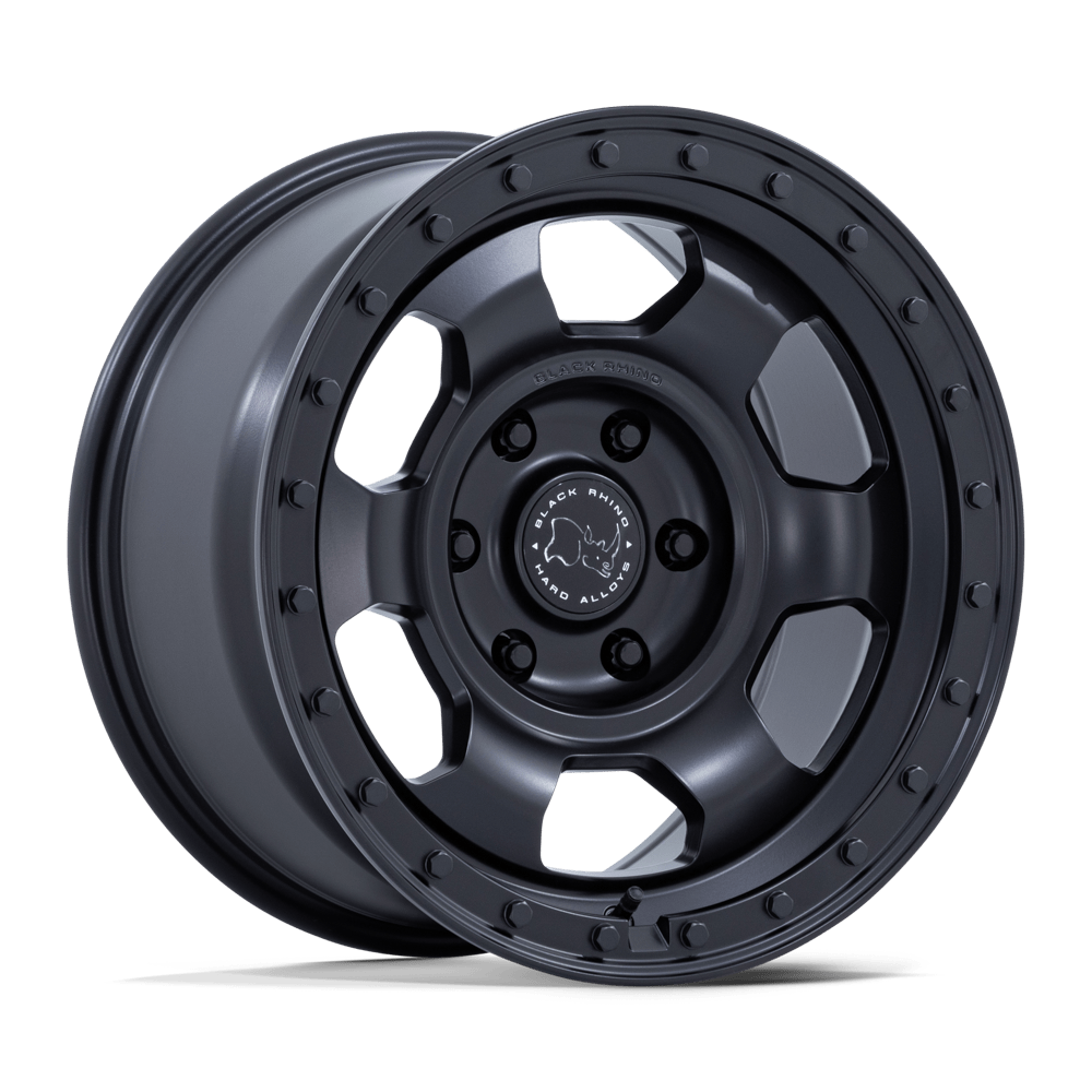 BLACK RHINO HARD ALLOYS BR029 TROOPER 17X8.5 25 6X139.7 MATTE BLACK