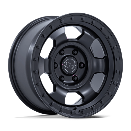 BLACK RHINO HARD ALLOYS BR029 TROOPER 17X8.5 25 5X114.3 MATTE BLACK