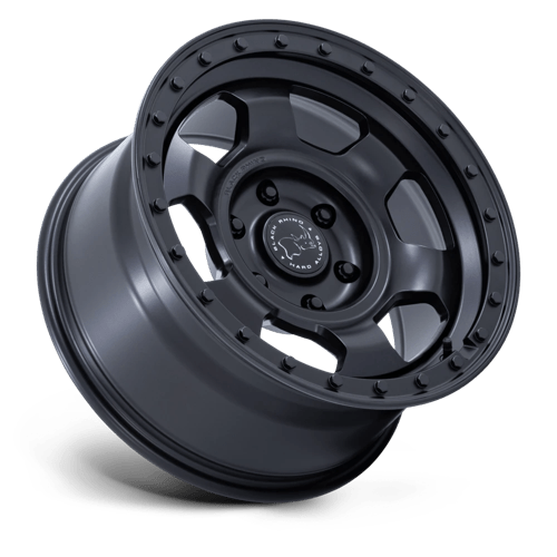BLACK RHINO HARD ALLOYS BR029 TROOPER 17X8.5 25 5X114.3 MATTE BLACK