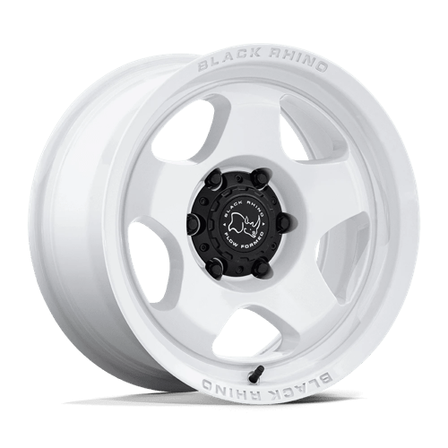 BLACK RHINO HARD ALLOYS BR031 SOL 17X8 38 6X135 GLOSS WHITE