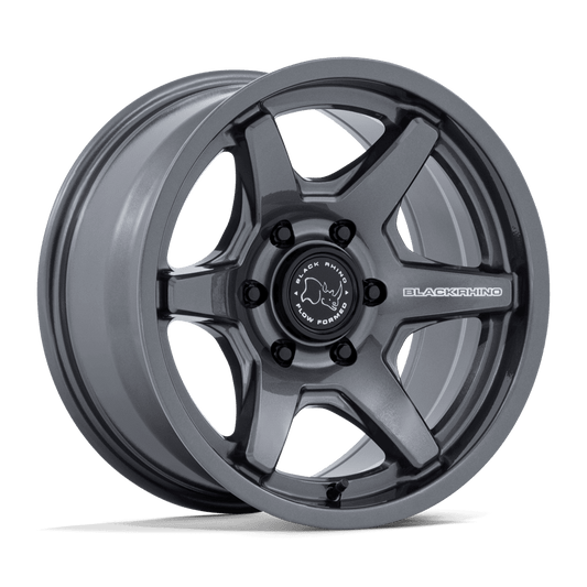 Black Rhino Hard Alloys BR035 KUMA - 17x8.5 0mm 6x139.7 GLOSS GUNMETAL Wheel | BR035AX17856800