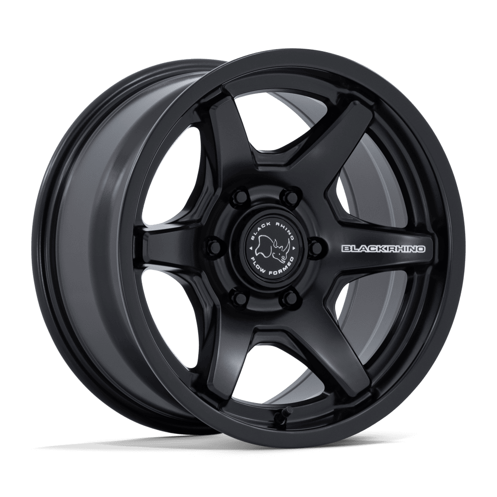 Black Rhino Hard Alloys BR035 KUMA - 17x8.5 0mm 6x135 MATTE BLACK Wheel | BR035MX17856300