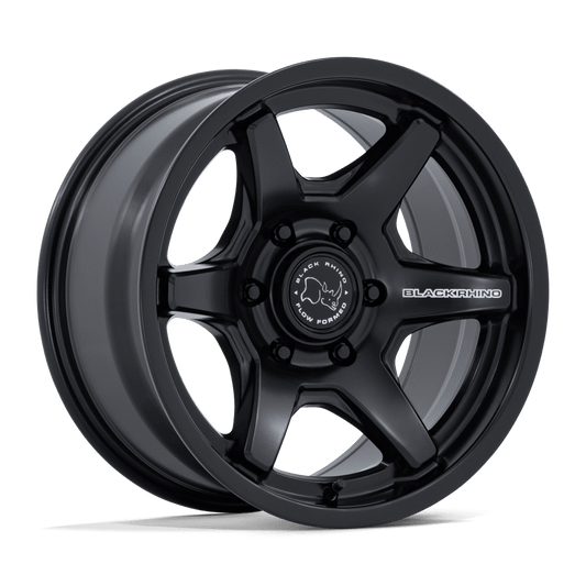 Black Rhino Hard Alloys BR035 KUMA - 17x8.5 0mm 5x127 MATTE BLACK Wheel | BR035MX17855000