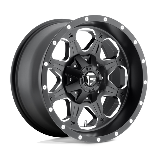 Fuel 1Pc D534 BOOST - 20x9 14mm 5x114.3/5x127 MATTE BLACK MILLED Wheel | D53420902655