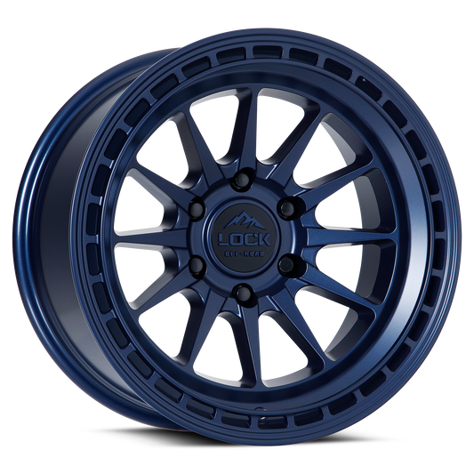 LOCK OFFROAD BAJA 17X9 12 6X139.7 MATTE BLUE