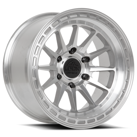 LOCK OFFROAD BAJA 17X9 12 6X135 MACHINE WITH CLEAR COAT