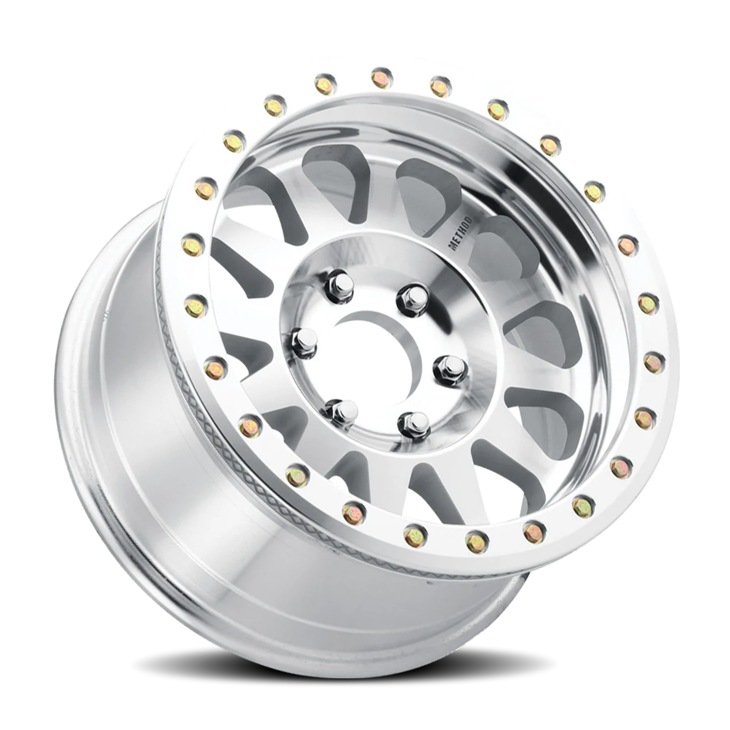 Method 101 17x9.0 6x165.1 (6x6.5) -12mm Beadlock Machined - Raw MR10179070312BR