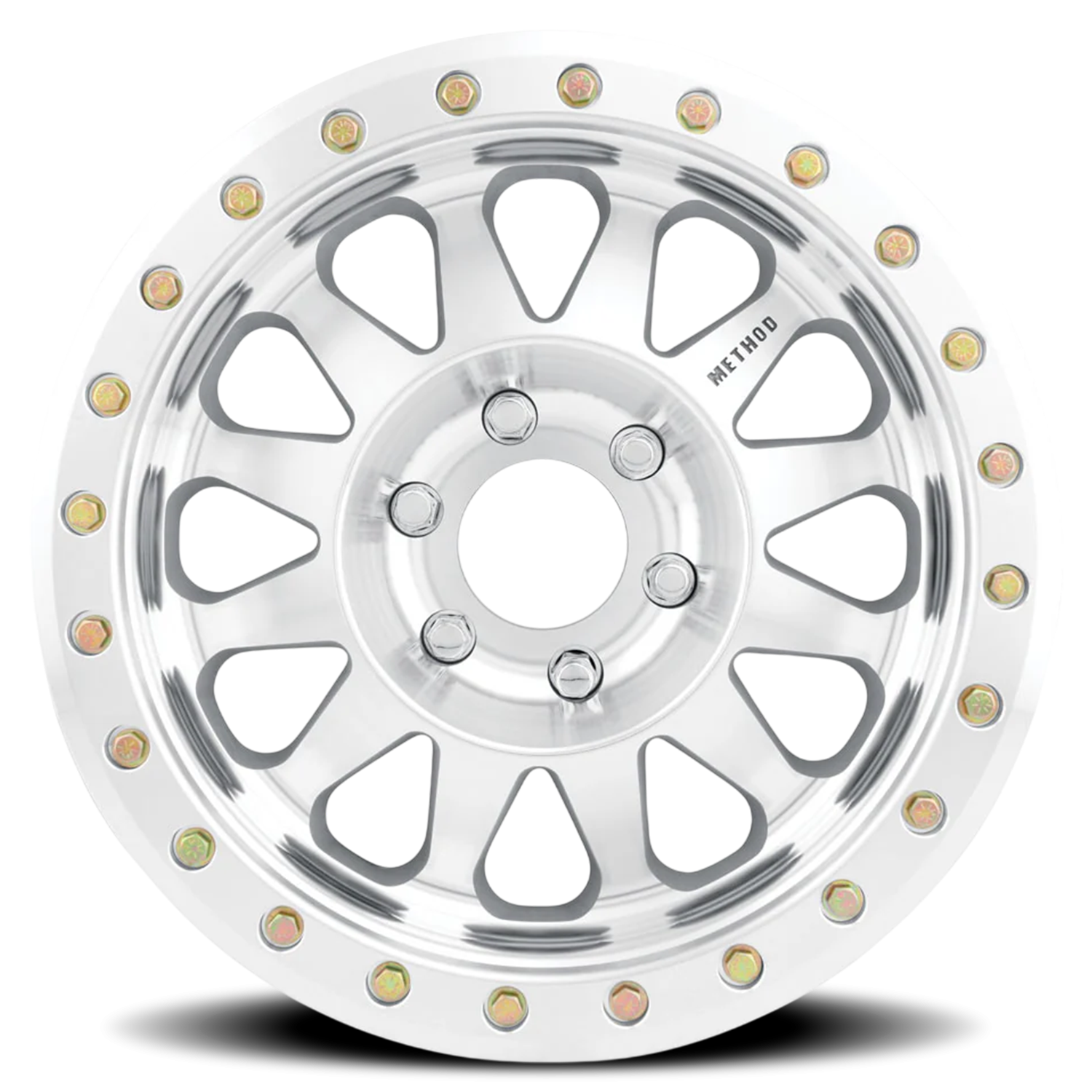 Method 101 17x9.0 6x165.1 (6x6.5) -12mm Beadlock Machined - Raw MR10179070312BR