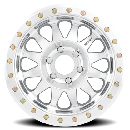 Method 101 17x9.0 6x165.1 (6x6.5) -12mm Beadlock Machined - Raw MR10179070312BR
