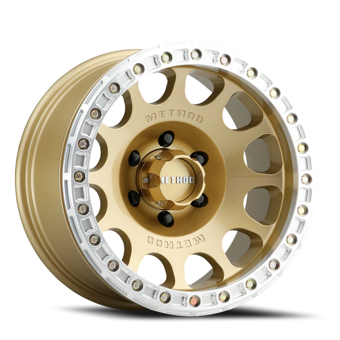 Method 105-V3 17x9 Beadlock Gold MR10579050138B