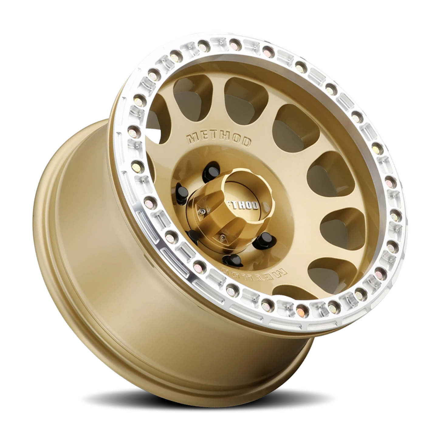 Method 105-V3 17x9 Beadlock Gold MR10579050138B