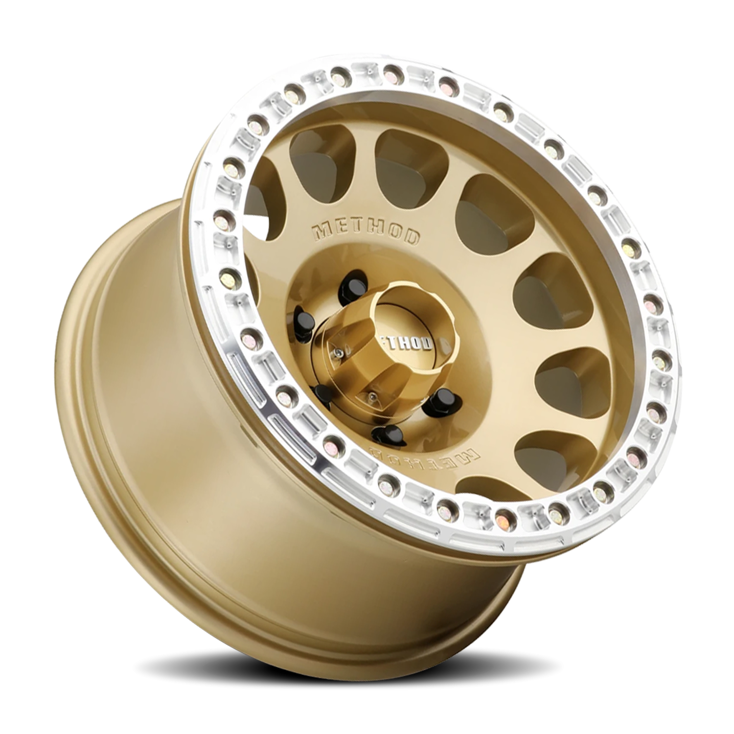Method 105-V3 17x9 Beadlock Gold MR10579050138B