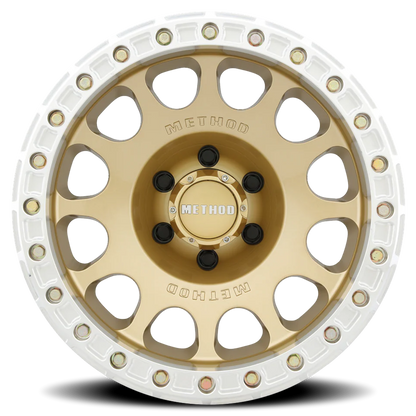 Method 105-V3 17x9 Beadlock Gold MR10579050138B