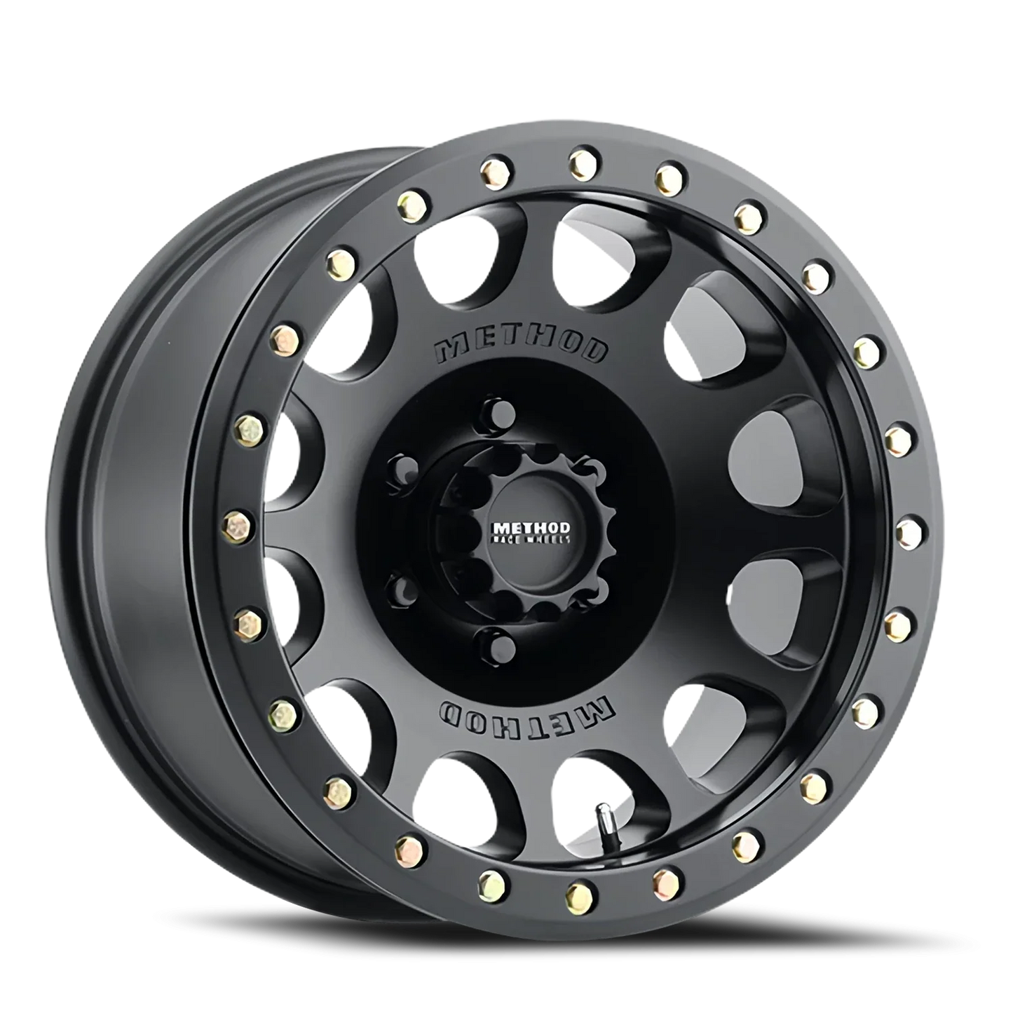 Method 105 17x8.5 6x135 0mm Beadlock Matte Black MR10578516500B