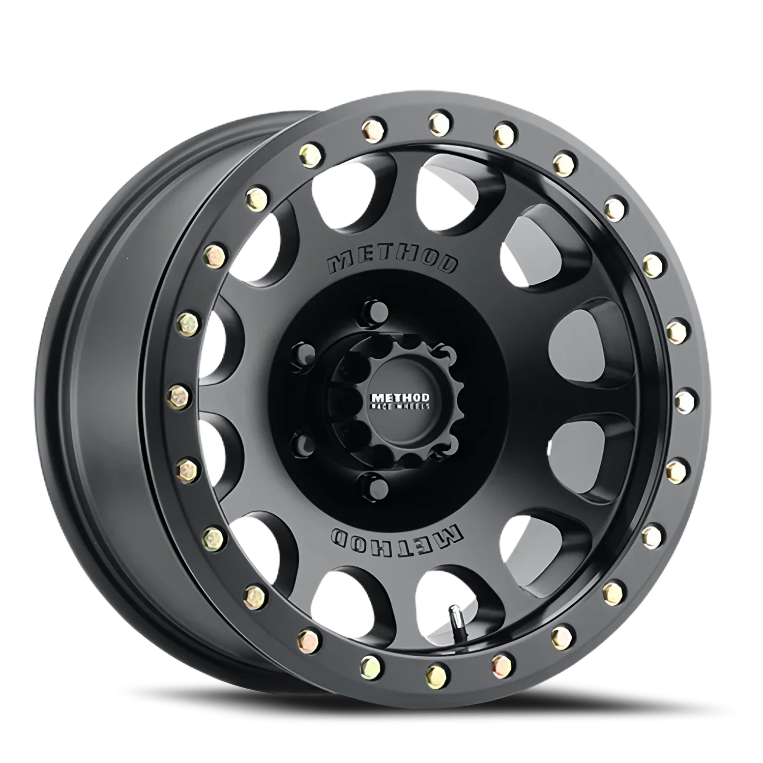 Method 105 17x8.5 6x139.7 (6x5.5) 0mm Beadlock Matte Black MR10578560500B