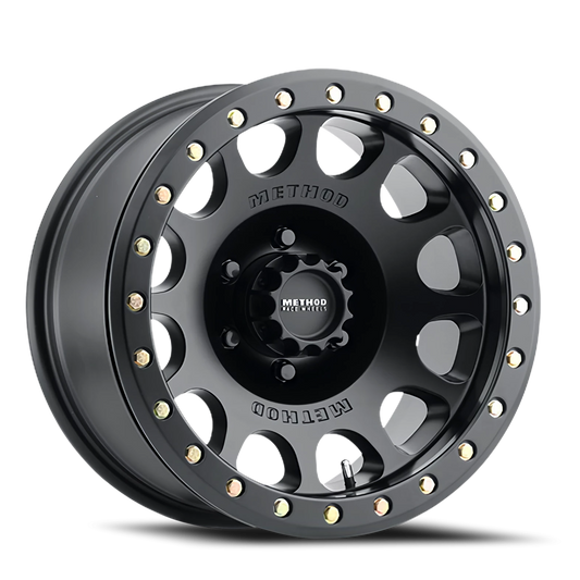 Method 105 17x9 8x165.1 (8x6.5) -38mm Beadlock Matte Black MR10579080538B