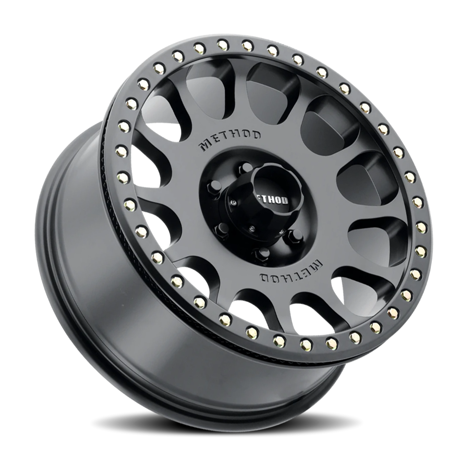 Method 105 17x9 8x165.1 (8x6.5) -38mm Beadlock Matte Black MR10579080538B