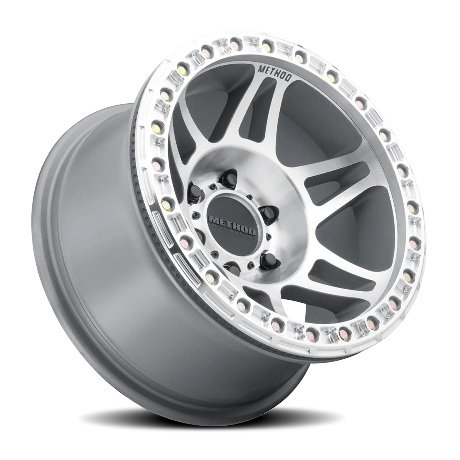 Method 106 17x9 6x139.7 (6x5.5) -44mm Beadlock Machined MR10679060344B