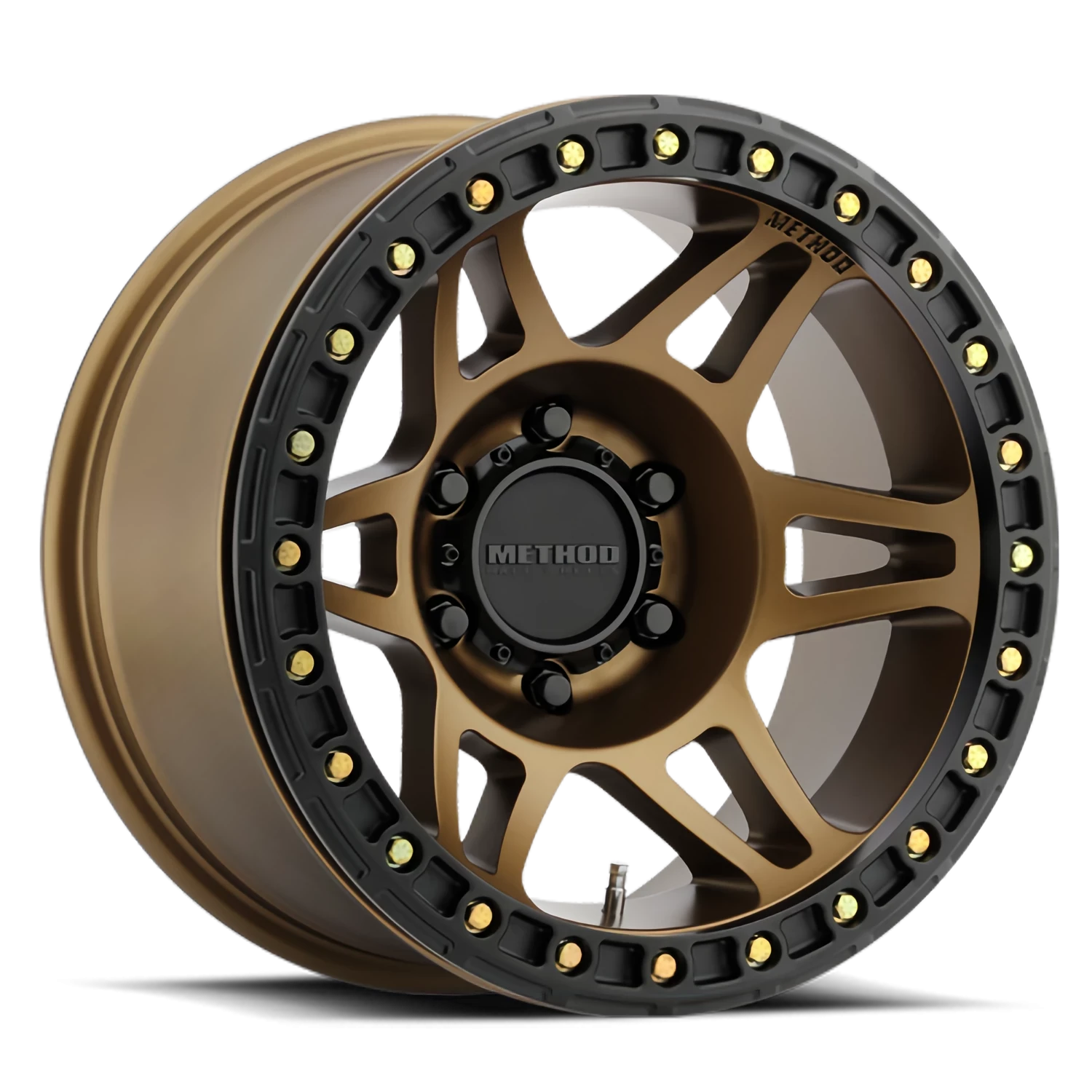 Method 106 17x9 8x165.1 (8x6.5) -44mm Beadlock Method Bronze MR10679080944B