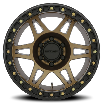 Method 106 17x9 8x165.1 (8x6.5) -44mm Beadlock Method Bronze MR10679080944B