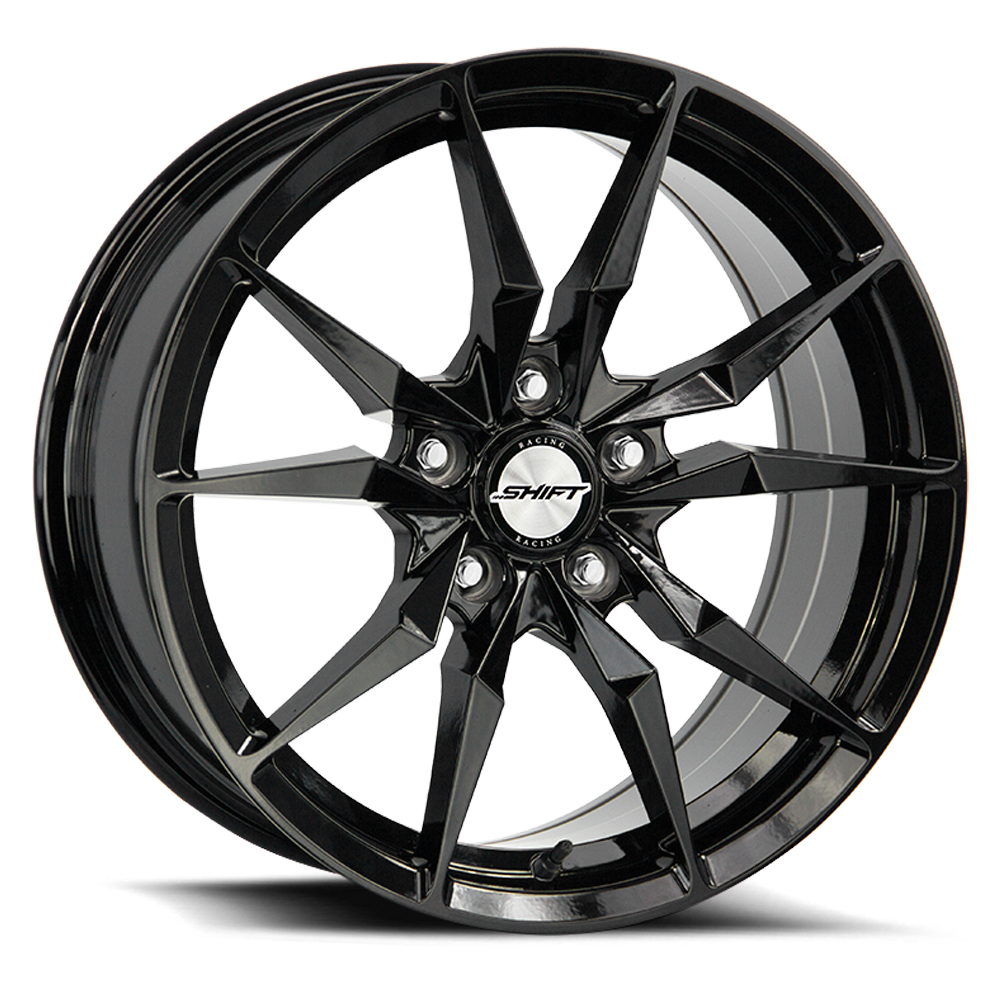 SHIFT H29 BLADE 17X7.5 35MM 5X112 ALL GLOSS BLACK | H29751235GB
