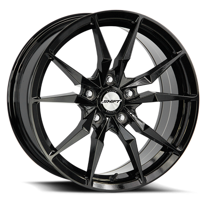 SHIFT H29 BLADE 17X7.5 35MM 5X112 ALL GLOSS BLACK | H29751235GB