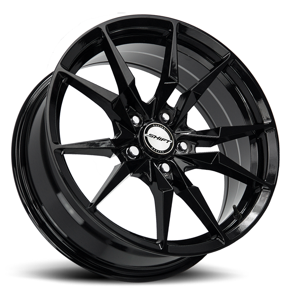 SHIFT H29 BLADE 17X7.5 35MM 5X112 ALL GLOSS BLACK | H29751235GB