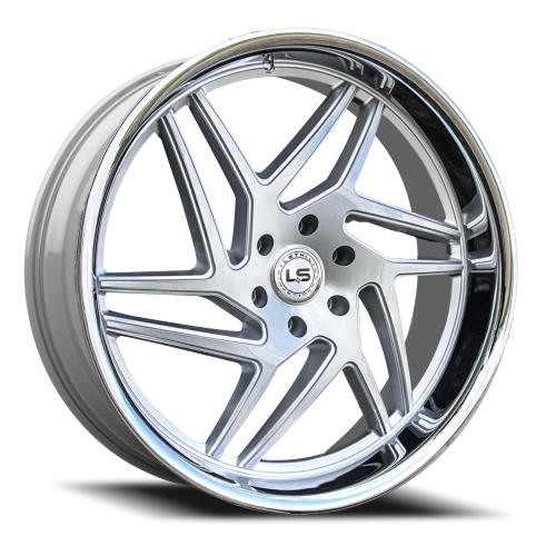 Lethal Street LS05 Blaze - 24x9 +30mm 6x139.7 Brushed Wheel | LS0524905730SSL