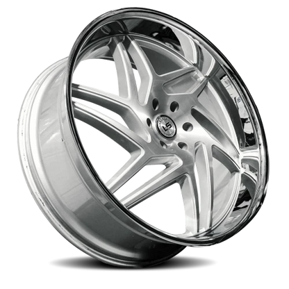 Lethal Street LS05 Blaze - 24x9 +30mm 6x139.7 Brushed Wheel | LS0524905730SSL