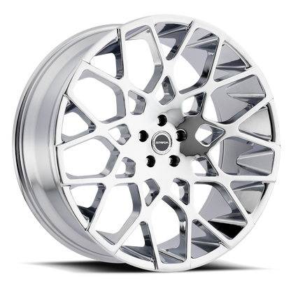 STRADA S59 BUCA 22X9.5 25MM 5X127 CHROME | S59252725
