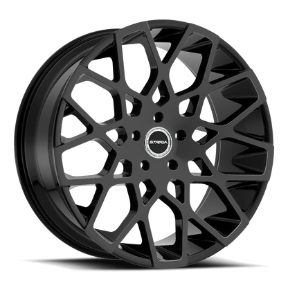 STRADA S59 BUCA 22X9.5 24MM 6X139.7 ALL GLOSS BLACK | S59263924GB