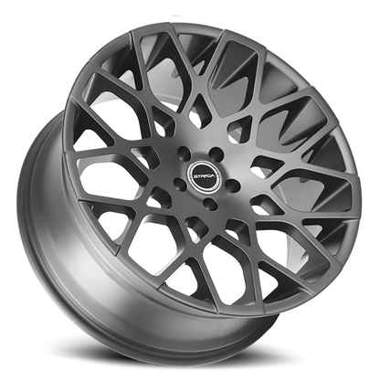 STRADA S59 BUCA 22X9.5 15MM 5X115 STEALTH BLACK | S59251515SB