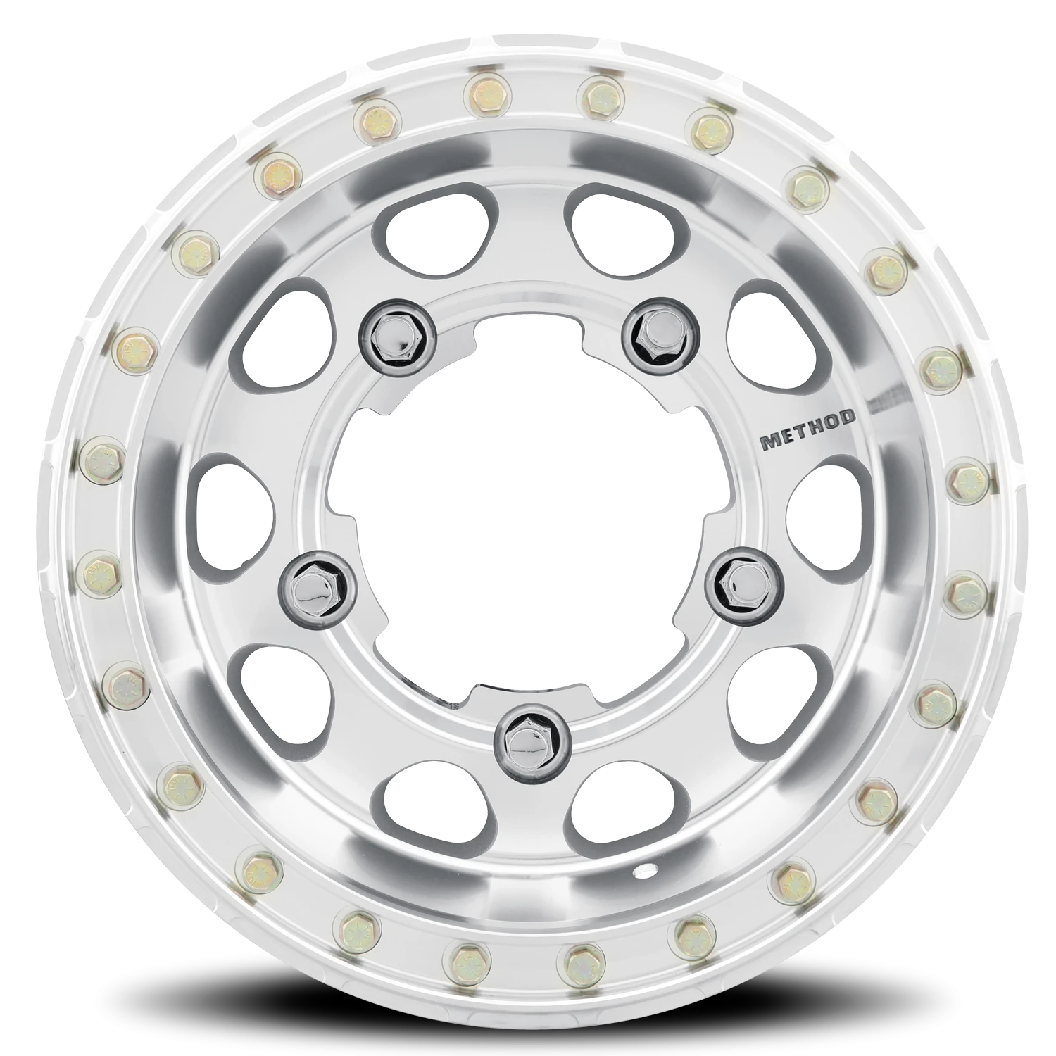 Method 103 15x4.5 5x205 -25mm Buggy Beadlock Machined - Raw MR10354519325B