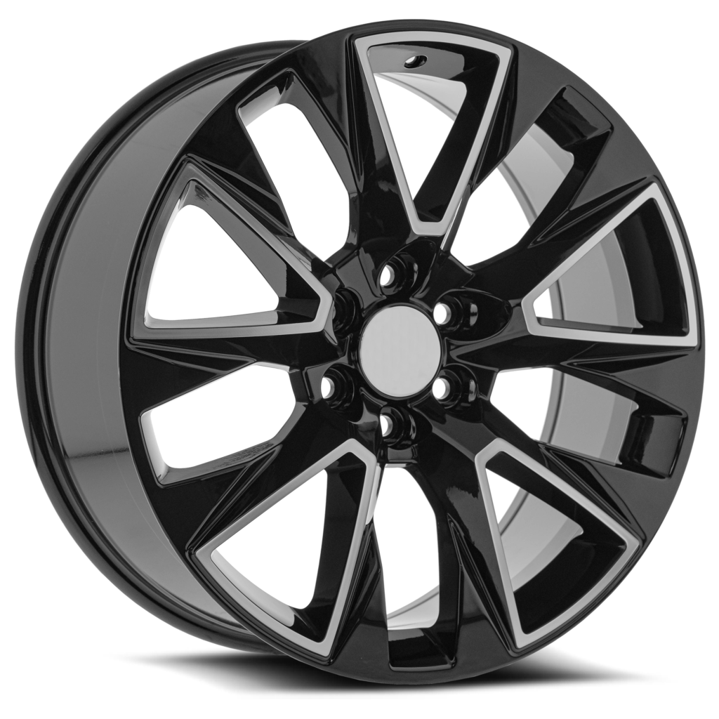 O.E. REVOLUTION C-14 26X10 31 6X139.7 GLOSS BLACK & MACHINED