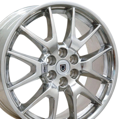 20" Replica Wheel CA12 Fits Cadillac SRX 20x8 Polished Wheel