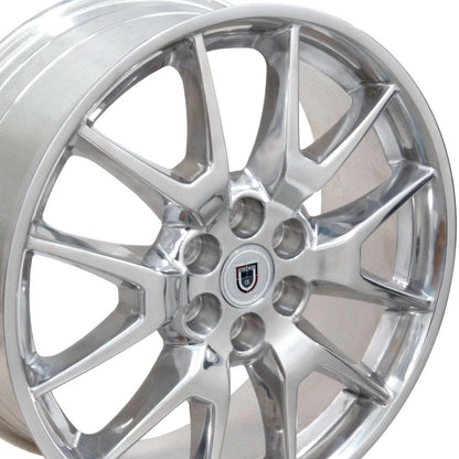 20" Replica Wheel CA12 Fits Cadillac SRX 20x8 Polished Wheel