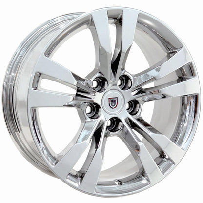 18" Replica Wheel CA15A Fits Cadillac CTS 18x8.5 Chrome Wheel