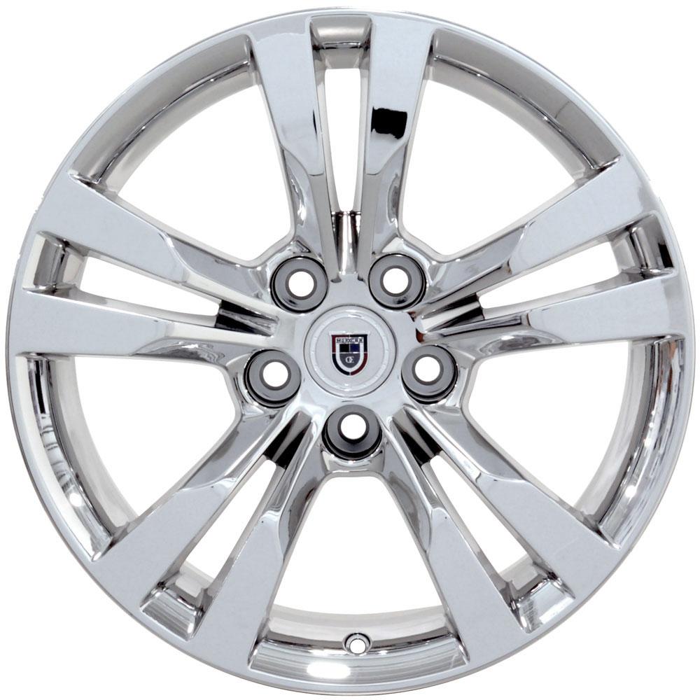 18" Replica Wheel CA15B Fits Cadillac CTS 18x8.5 Chrome Wheel