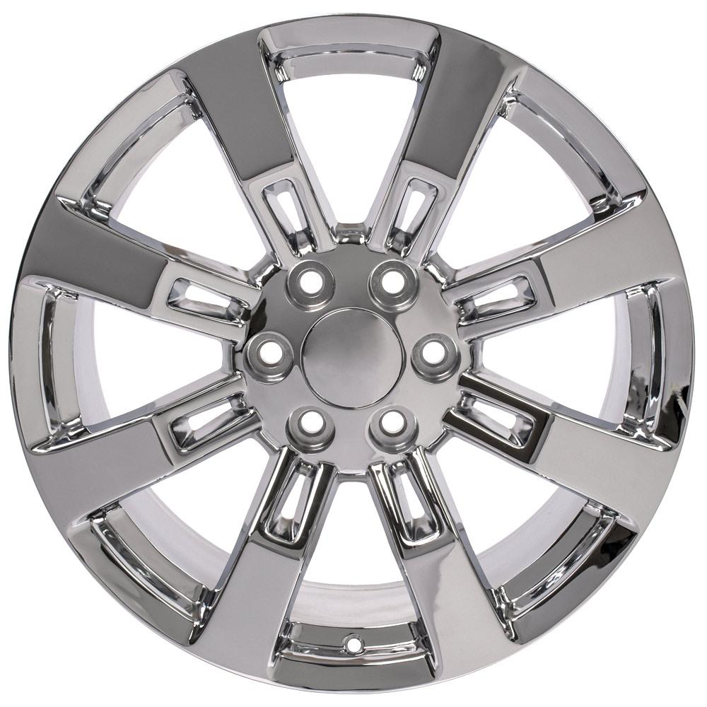 20" Replica Wheel CA82 Fits Cadillac Escalade 20x8.5 Chrome Wheel