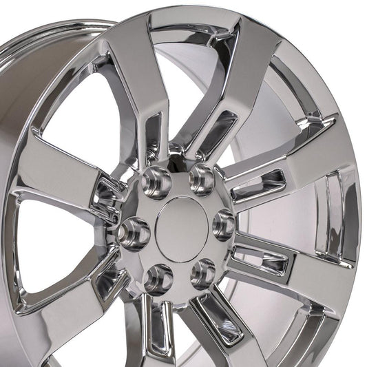 20" Replica Wheel CA82 Fits Cadillac Escalade 20x8.5 Chrome Wheel