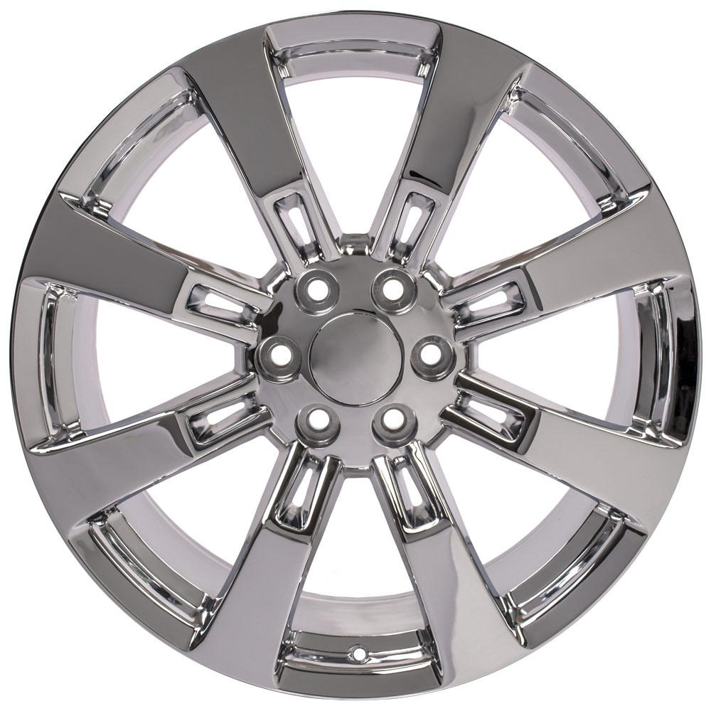22" Replica Wheel CA82 Fits Cadillac Escalade 22x9 Chrome Wheel
