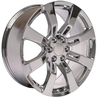 22" Replica Wheel CA82 Fits Cadillac Escalade 22x9 Chrome Wheel