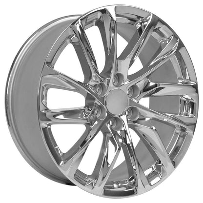 22" Replica Wheel CA90 Fits Cadillac Escalade 22x9 Chrome Wheel
