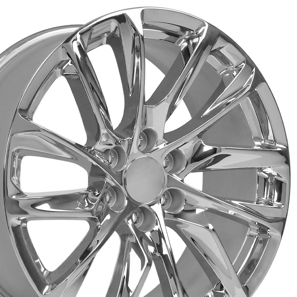 22" Replica Wheel CA90 Fits Cadillac Escalade 22x9 Chrome Wheel