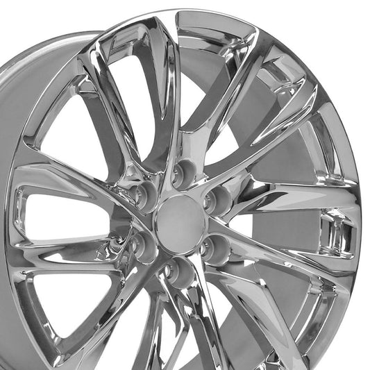 22" Replica Wheel CA90 Fits Cadillac Escalade 22x9 Chrome Wheel