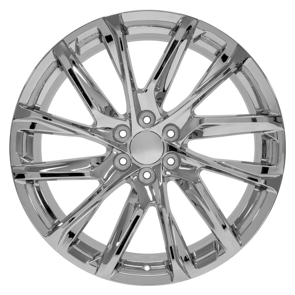 24" Replica Wheel CA90 Fits Cadillac Escalade 24x10 Chrome Wheel